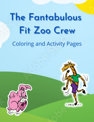 Fit Zoo Crew Coloring and Activity Pages