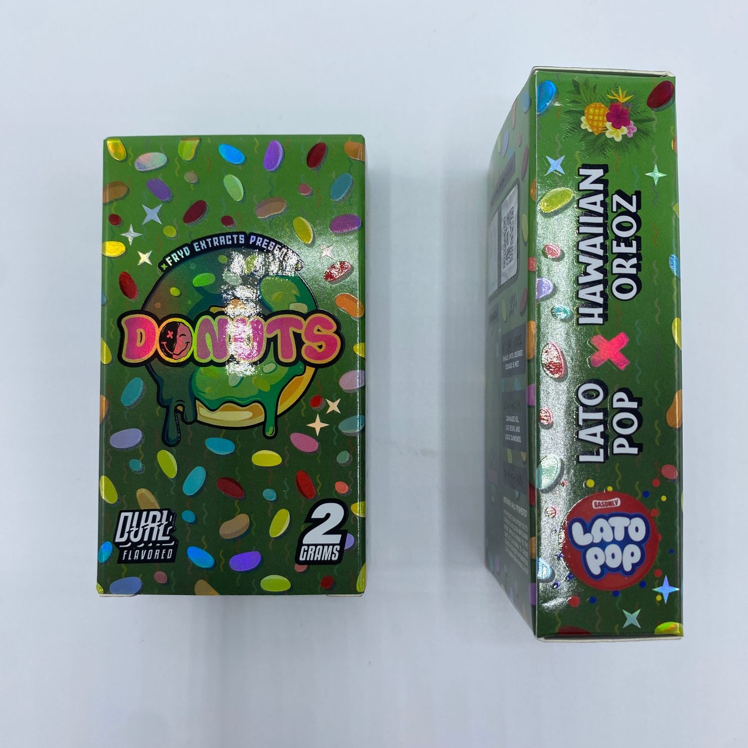 FryD Disposable Vape Dual flavors (POP LATO X HAWAIIAN OREO.)