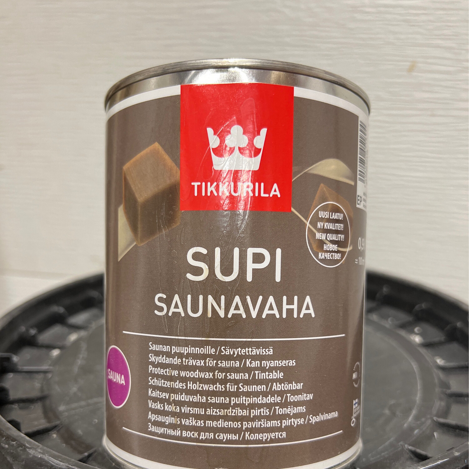 Supi Saunavaha Tikkurila Sauna Wax Sealer