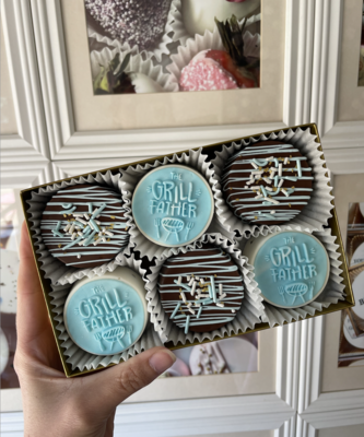 6 Father's Day Chocolate Covered Oreos Gift Set