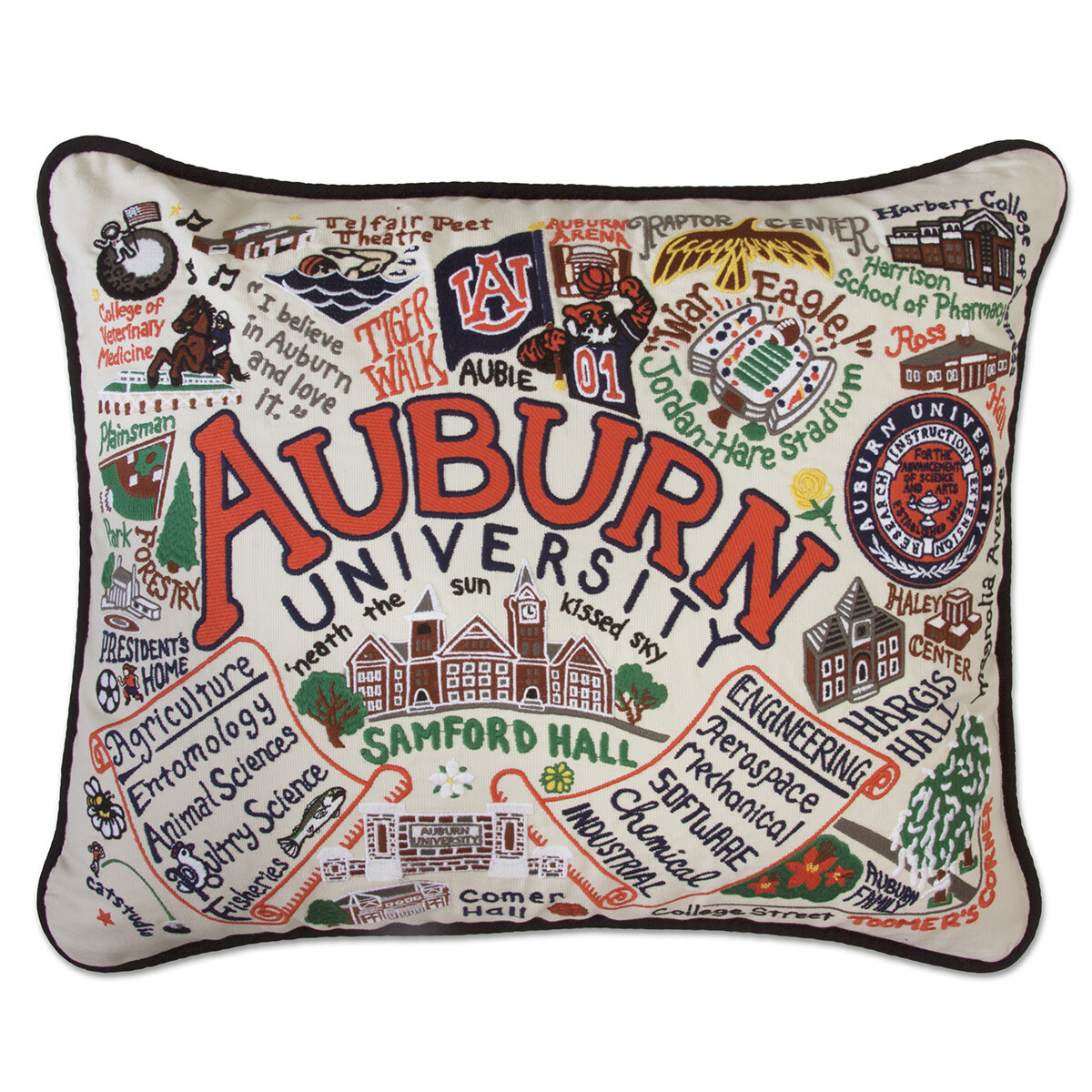 Auburn University pillow