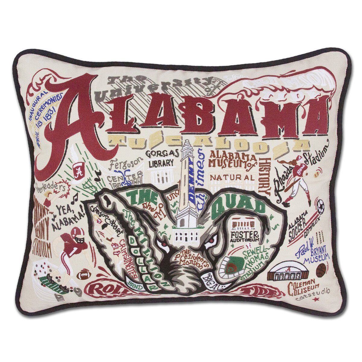 Alabama pillow