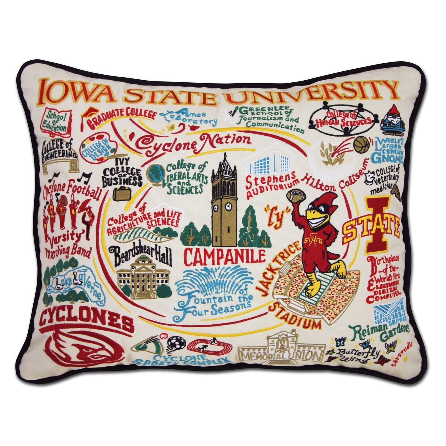 Iowa State University pillow