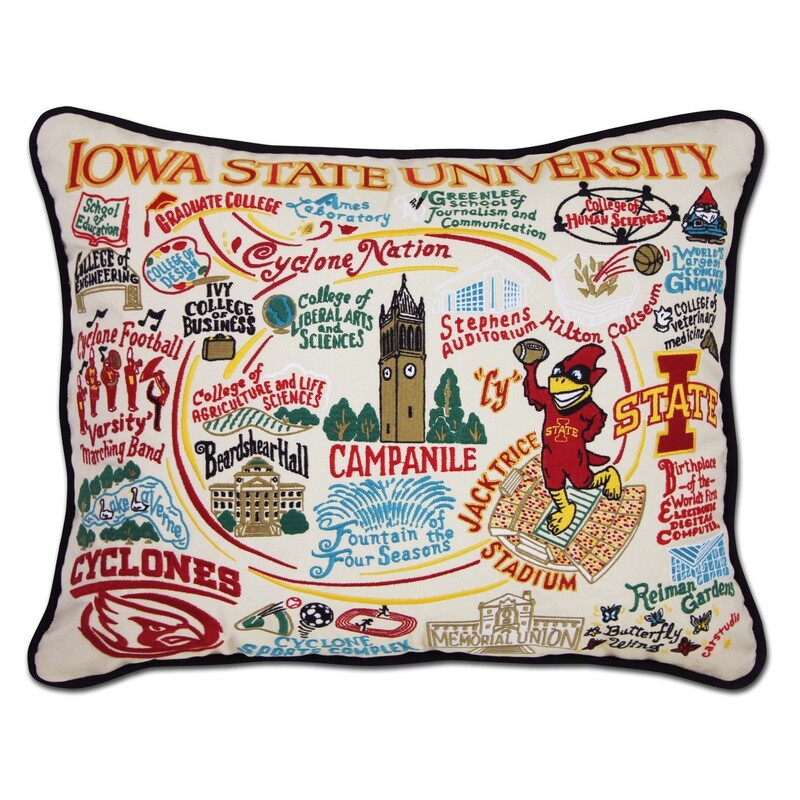 Iowa State University pillow