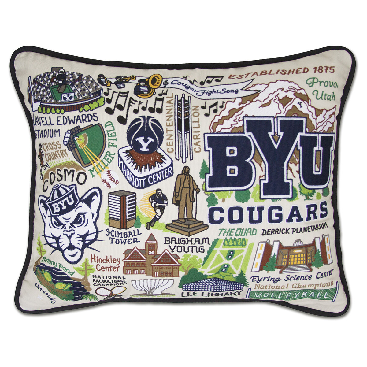 BYU pillow