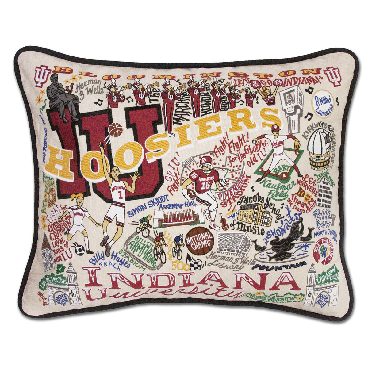 Indiana University pillow