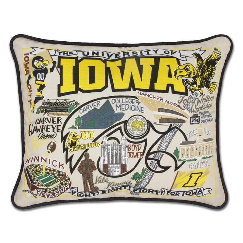 University of Iowa pillow