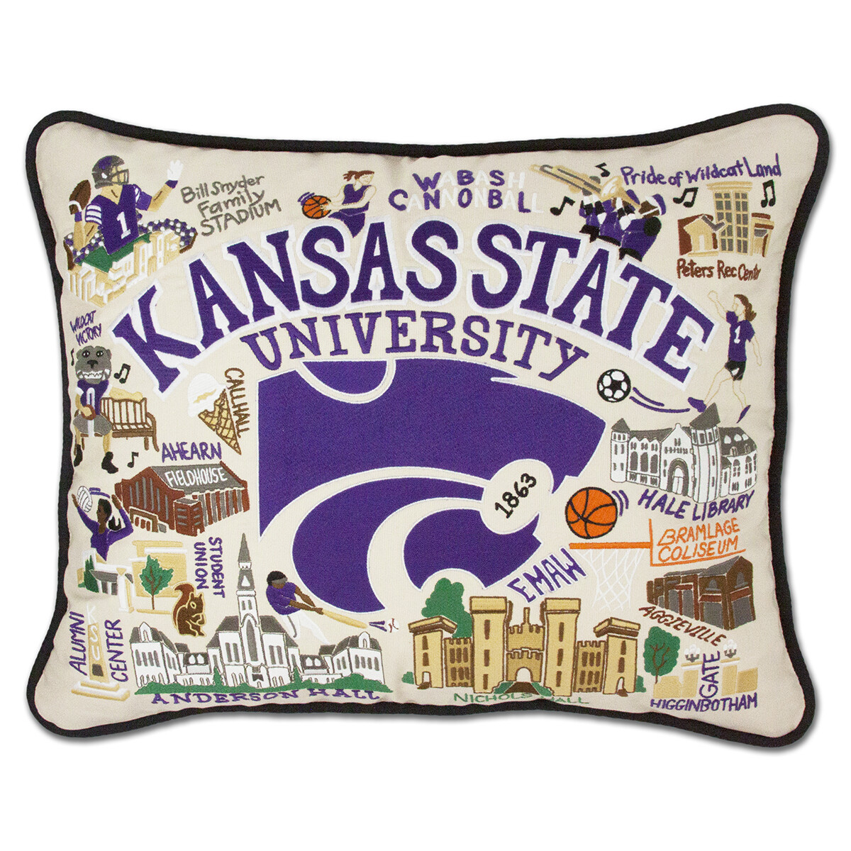 Kansa State University pillow
