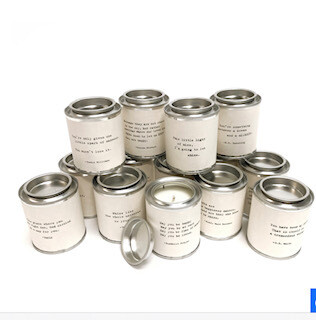 inspirational candles-newly stocked!