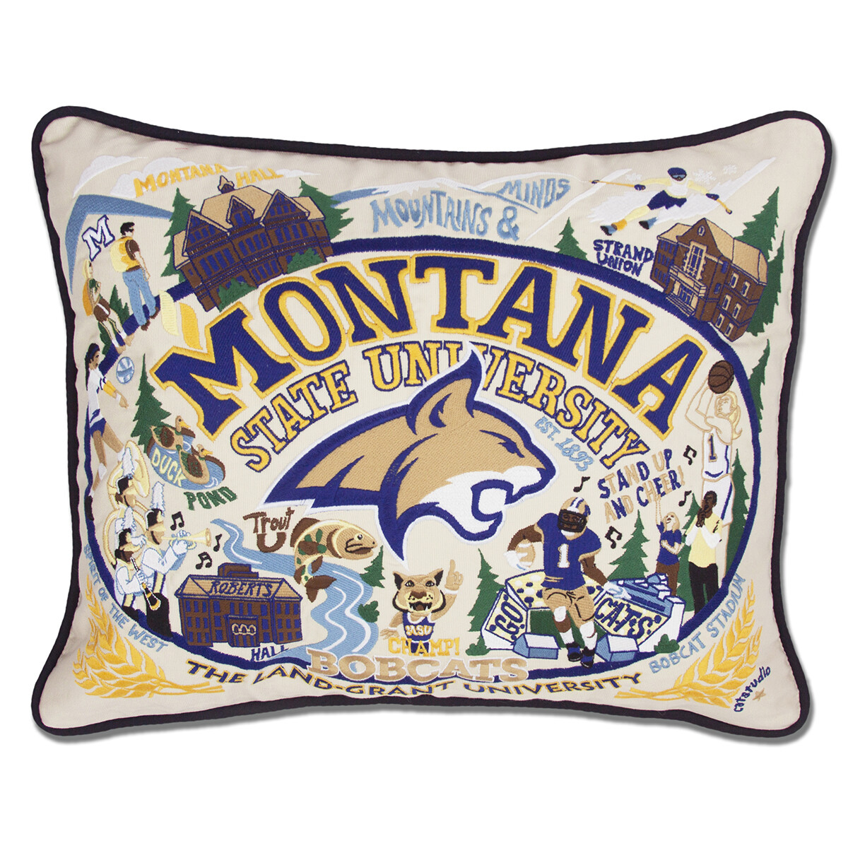 Montana State pillow