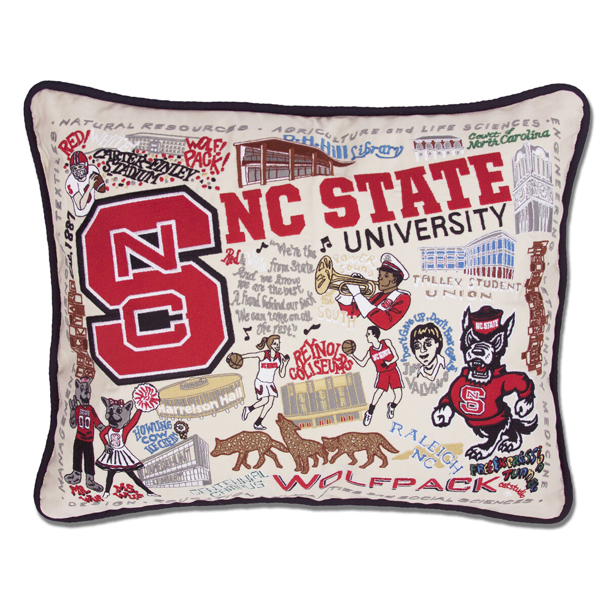 North Carolina state pillow