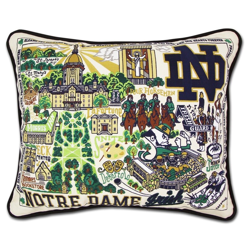 Notre Dame pillow