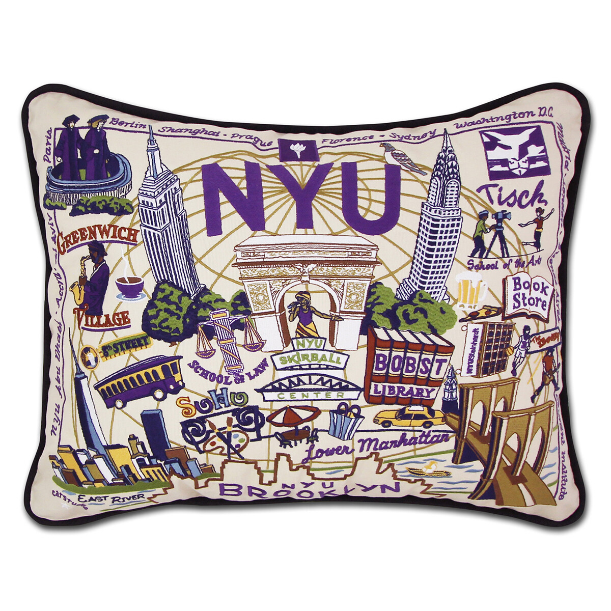 New York University pillow