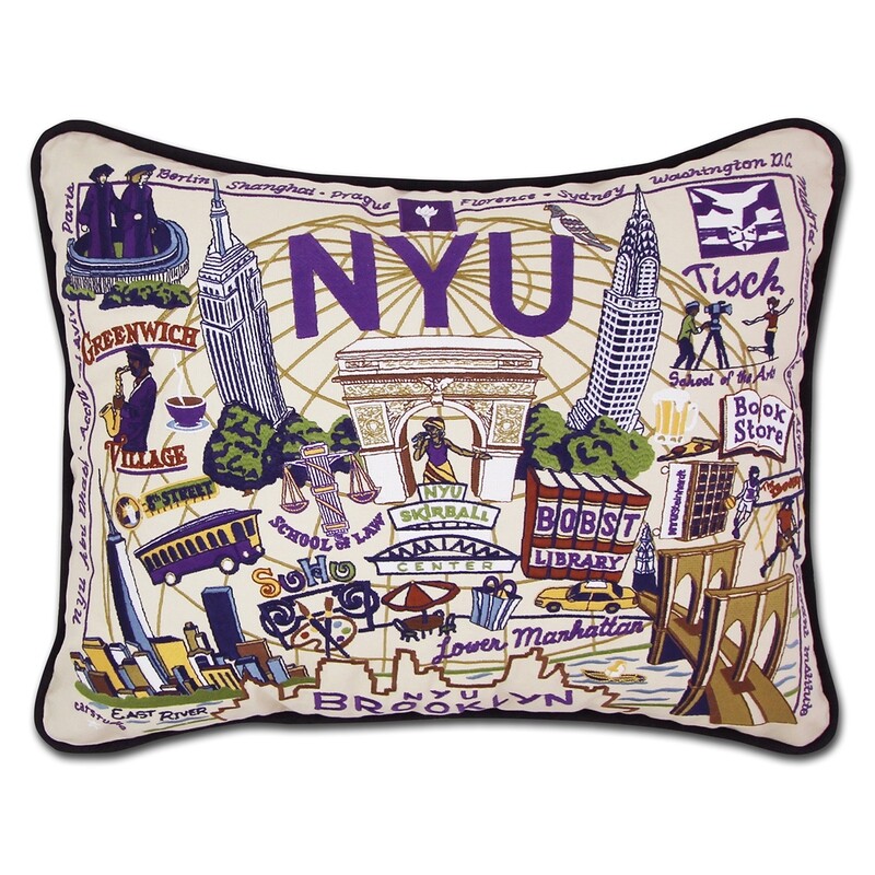 New York University pillow