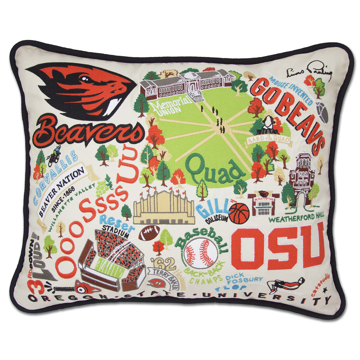 Oregon State pillow