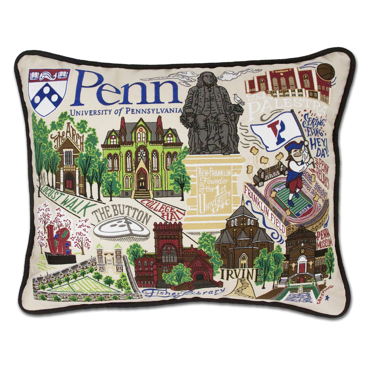 University of Pennsylvania pillow