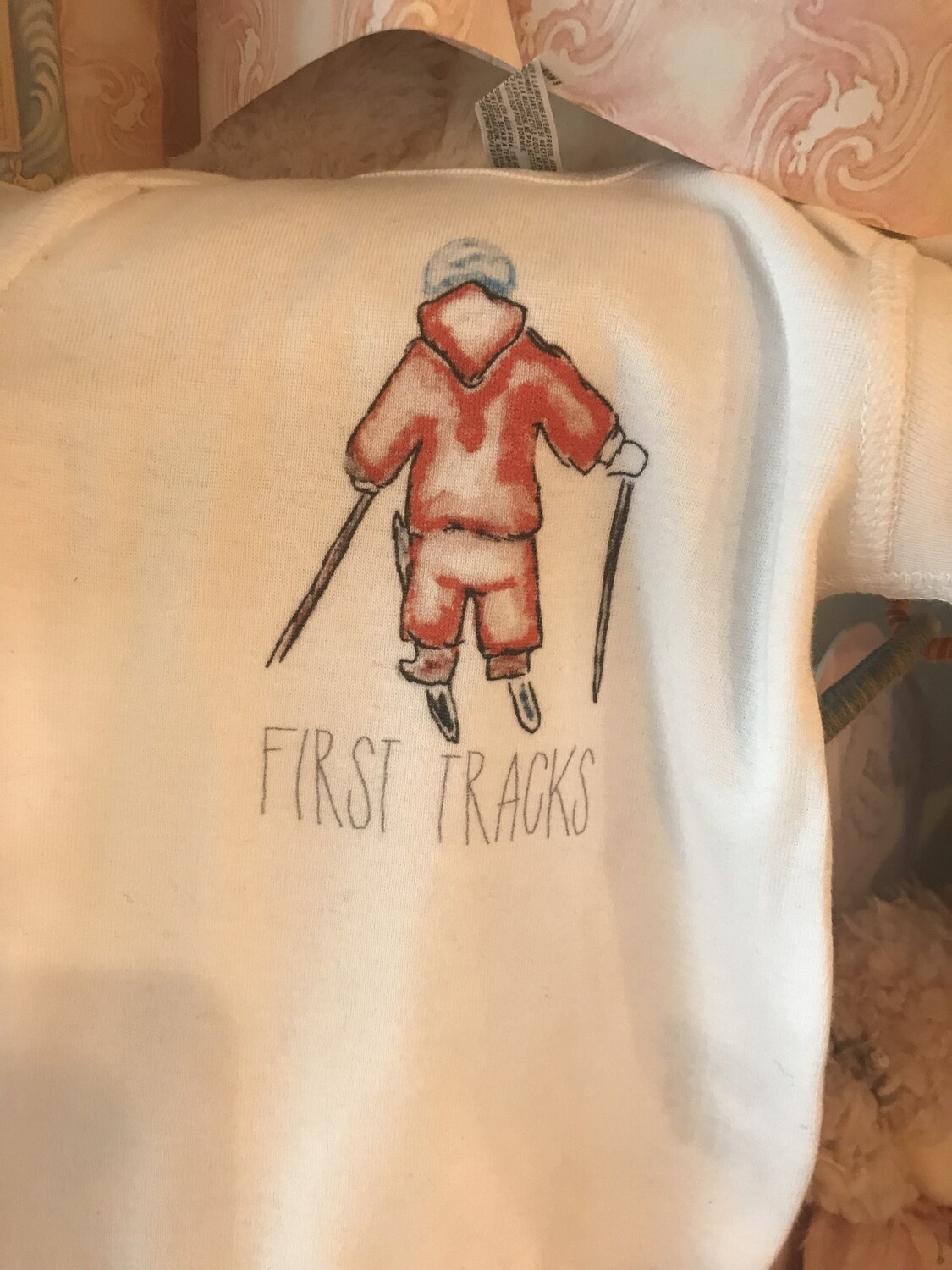 First tracks onesie