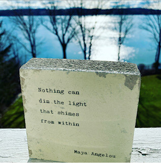 &quot;Nothing can dim the light that shines from within.&quot;-out of stock