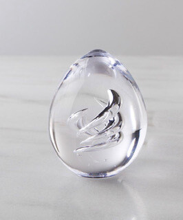 Simon Pearce egg- medium low stock