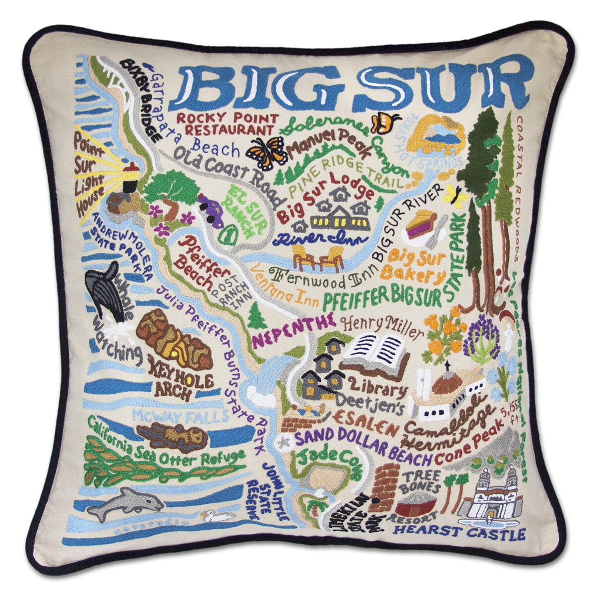 Big Sur pillow