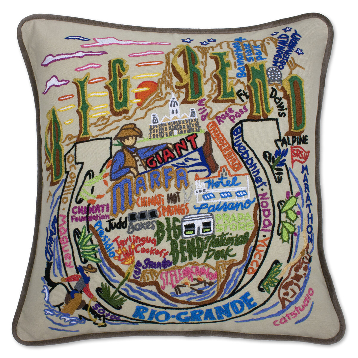 Big Bend pillow