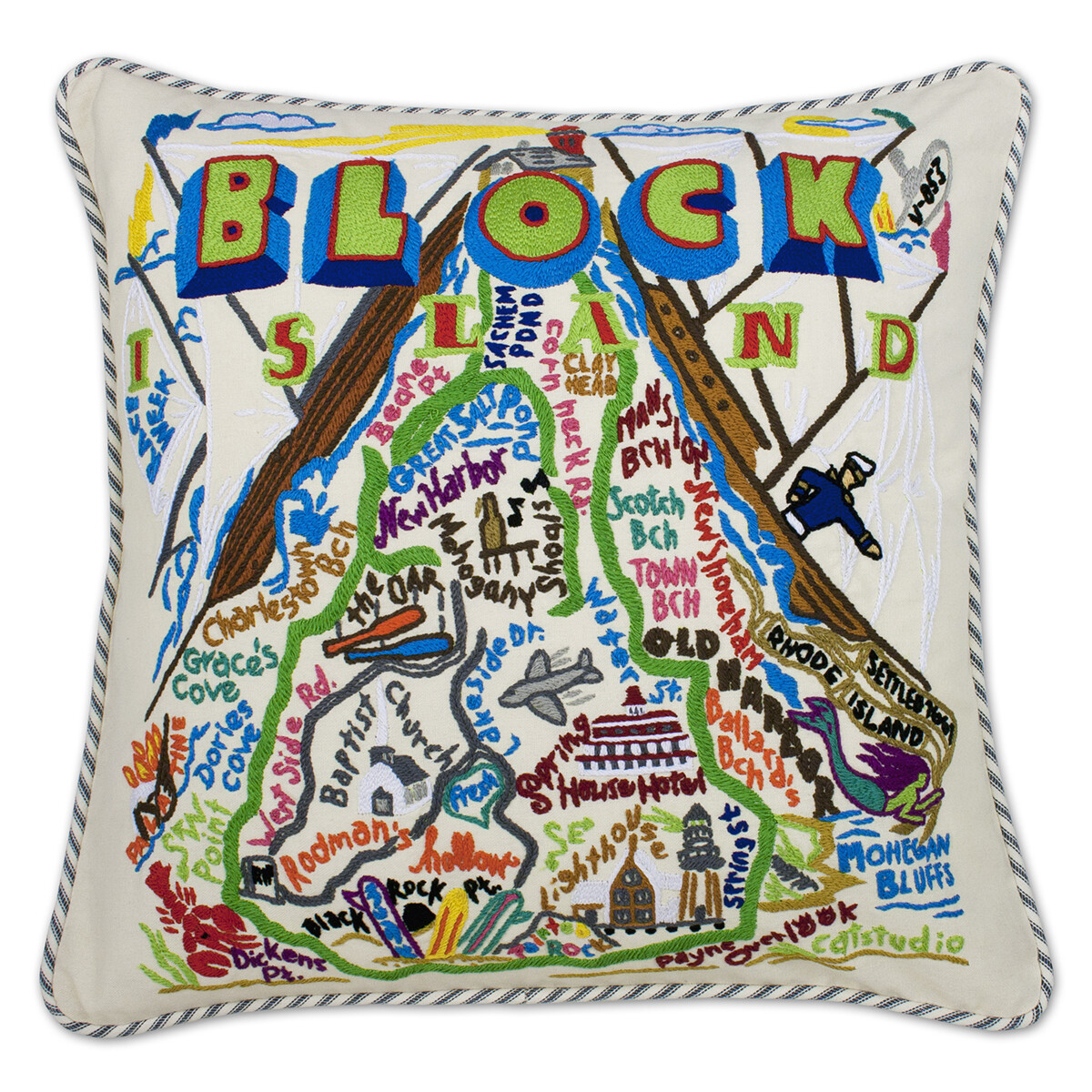 Block Island pillow
