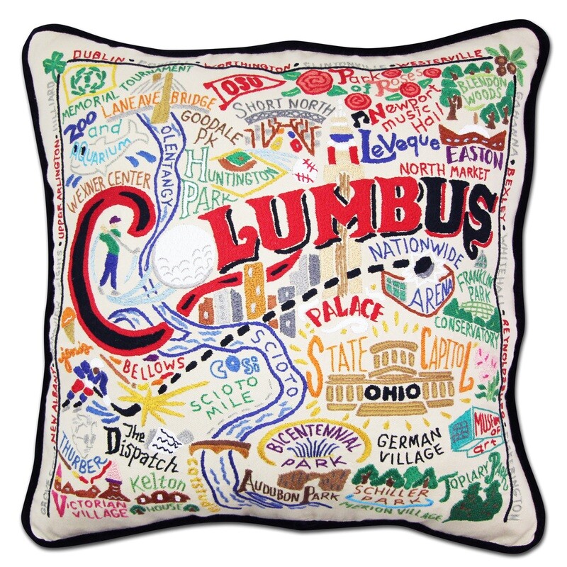 Columbus pillow