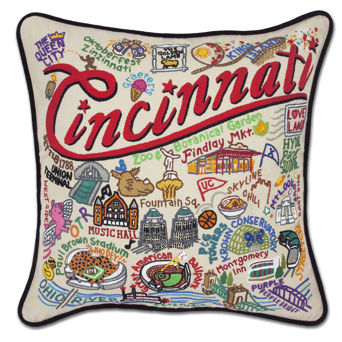 Cincinnati pillow