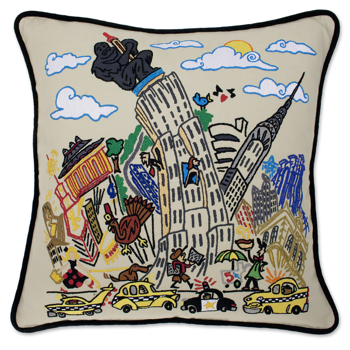 Empire State pillow