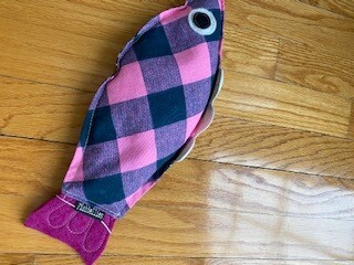 Mad for Plaid guppy-SOLD OUT