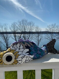 Flowy little fish-sold out