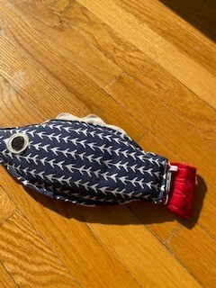 Patriotic Patty guppy