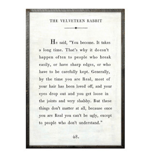 Velveteen Rabbit print