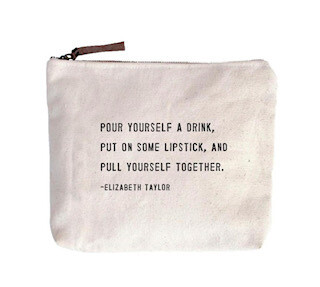 Elizabeth Taylor Canvas Bag
