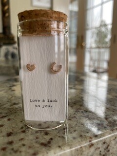 Love &amp; Luck Earrings in a Bottle