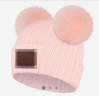 Double pom pink love your melon-sold out