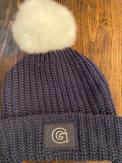 Georgetown pom hat