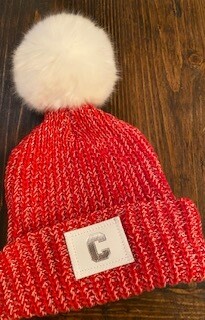 Cornell Love Your Melon white pom hat