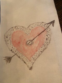 Stole my heart towel