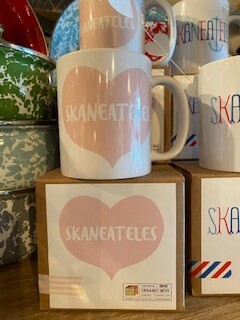 Pink Skaneateles Mug with matching box-sold out