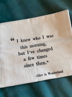 Alice In Wonderland towel