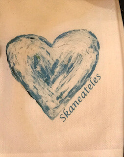 Love Skaneateles towel-sold out