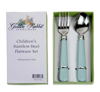 Robins egg blue flatware