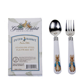 Peter Rabbit flatware