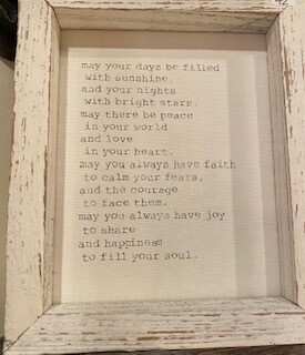 &quot;May your days...&quot;