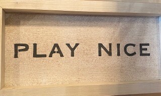 Play nice-sold out