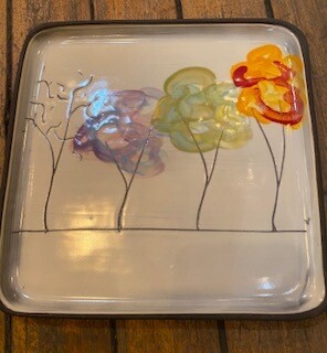 All seasons square plate.