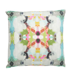 Summer Garden dream square pillow