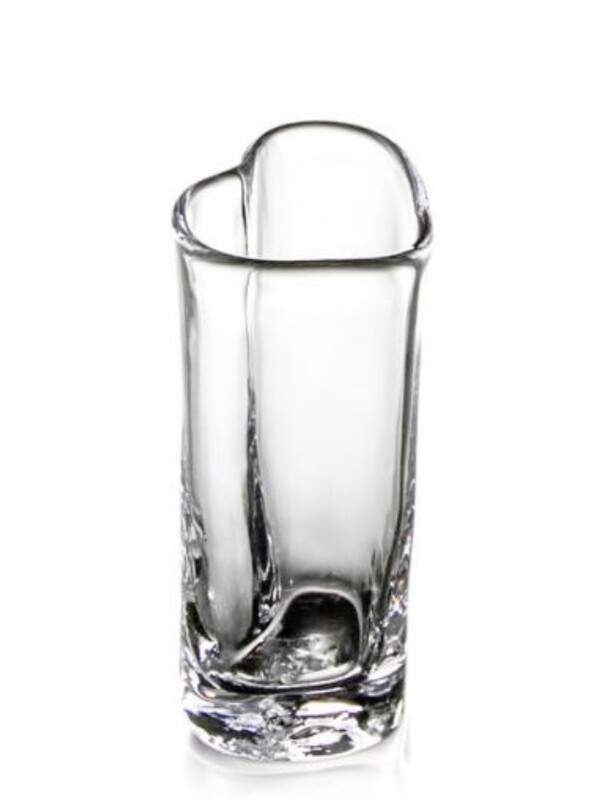 Simon Pearce Highgate heart bud vase small