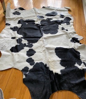 Black dots large hide
           (4 x 6)